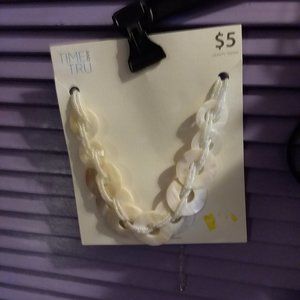 New Time and TRY she'll 24.5"necklace with  Extender.